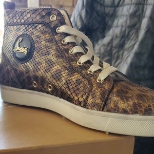 Christian Louboutin  sneakers  flat python